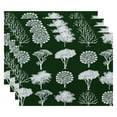 thumbnail image 2 of Simply Daisy 18" x 14" Field of Trees Floral Print Placemats, Set of 4, 2 of 2