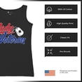 thumbnail image 6 of Lady Veteran Women's Tank Top Veteran's Day USA Military Honor Proud Army Mom Air Force Wife American Patriotic, 6 of 7