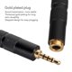 thumbnail image 3 of Cable de sonido de 44 mm a 25 mm cable de sonido de repuesto Plug and Play profesional Hembra a macho Núcleo de cobre y  único para reproductores de sonido, 3 of 7