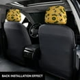 thumbnail image 3 of Kdxio Bees and Sunflowers Pattern Print 2 Piece Car Head Rest Covers Set Auto Front/Rear Seats Headrest Cover Universal Fit Most Cars,Sedan, SUV, 3 of 9