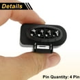 thumbnail image 5 of Unique Bargains 1Set 4 Pins Ignition Coil Connector Plug for Volkswagen Passat 1997-2015 Female Connector Terminal Housing Plug Connector No.4B0973724, 5 of 7