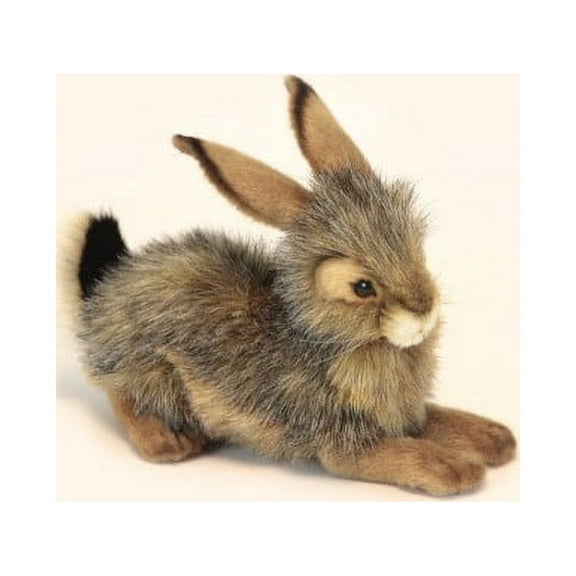 Hansa Crouching Bunny Plush Toy