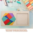 thumbnail image 3 of Minkissy Montessori Shape Puzzle For Intellectual Growth Early Learning 1 Set, 3 of 6