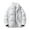 White Jacket for Men, variant on Mrmaere Men's Stand Collar Puffer Jacket Quilted Oversized Warm Outerwear for Daily & Casual Wear Black L