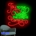 thumbnail image 2 of Handmadetneonsign Joy To The World The Lord Is Come Neon Sign, Christian Christmas Wall Decor, Jesus Birthday Led Sign 80929, 2 of 5