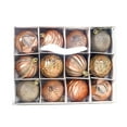 thumbnail image 2 of Nituyy Christmas Ball Ornaments, Shiny and Glitter Hanging Ball Decorations, 12-Packs, 2 of 5