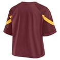 thumbnail image 5 of Women's Fanatics Maroon Minnesota Golden Gophers Oversized Raglan V-Neck Fashion Jersey, 5 of 5