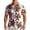 14-White, variant on IWRICH Men's Hawaiian Shirts Casual Canadian Maple Leaf Print Shirts Short Sleeve Button down Shirts 19-Red XL