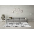 thumbnail image 3 of Ahgly Company Indoor Rectangle Abstract Gray Modern Area Rugs, 2' x 3', 3 of 4