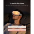 thumbnail image 3 of Eye Massager with Heat, Mothers Day Birthday Gifts for Women Men Her Him, FSA Eligible HSA Sleep Mask with Remote Compression, Head Massager for Migraine Relief Stye Eye Eyeris 1, 3 of 4