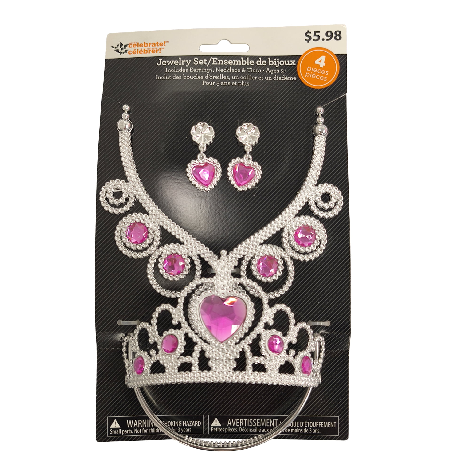 Ensemble de bijoux d'Halloween pour enfants de 3 ans et plus, par Way to Celebrate