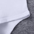 thumbnail image 6 of lkfuzj Toddler Baby Boy Outfits Cotton Cotton Summer Turndown Collar Short-sleeved Polo Shirt Romper Suit+ Shorts Gentleman Clothes 2024 Summer New Boys Formal Clothes(6-24months) White, 6 of 9