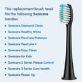 thumbnail image 4 of Aptoco Replacement Toothbrush Heads Compatible with Philips Sonicare, 12 Pcs Precision Clean Electric Toothbrush Replacement Heads Refill, Black, 4 of 7