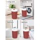 thumbnail image 4 of Gran Hamper de lavandería con manijas largas reforzadas, Hamper de ropa plegable independiente, cesta para dormitorio Baño contenedores de almacenamiento para el hogar, 4 of 6