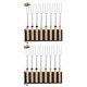 thumbnail image 1 of 2X Palitos para Asar de Malvavisco Pinchos de Malvavisco Telescópicos Y Brocheta para Hot Dog con Asa de Madera con Bolsa de Almacenamiento, 1 of 5