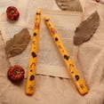 thumbnail image 2 of Pack of 2 Long Pole Printed Halloween Paraffin Candless, Creative Decorative Candless for Spooky Holiday Parties and Gift Giving, 2 of 6