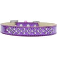 thumbnail image 3 of Sprinkles Ice Cream Dog Collar Clear Crystals Size Size 18 Blue, 3 of 5