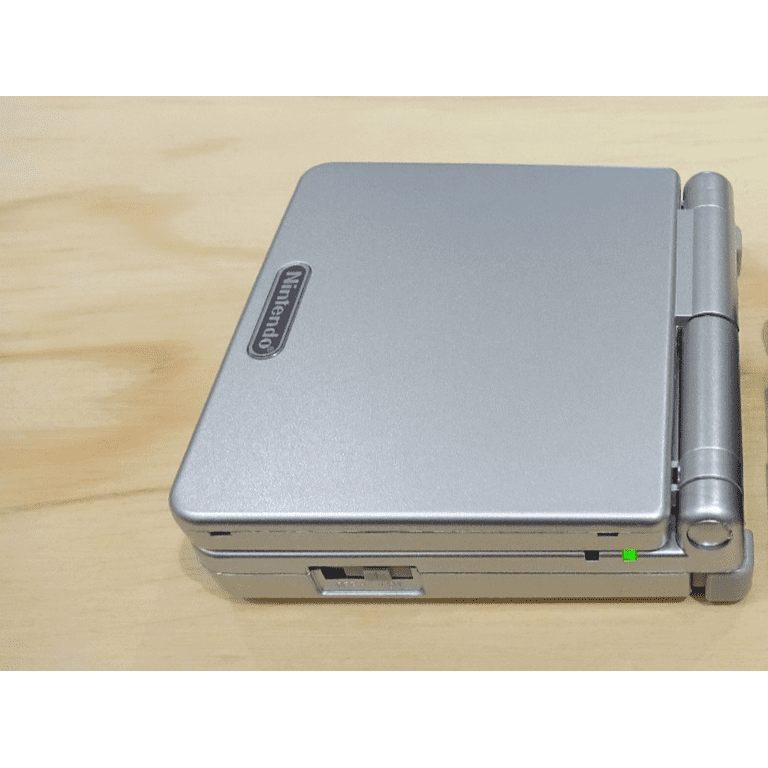 Original Nintendo Game Boy Advance SP ~ Silver Edition