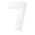 thumbnail image 1 of 40in White Foil Number Balloon - Perfect for Celebrations, 1 of 1