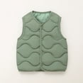 thumbnail image 3 of XQYLOS Toddler Puffer Vest for Baby Boys Girls, Lightweight Sleeveless Quilted Jacket, Warm Winter Fall Waistcoat Outerwear, Cozy Casual Kids Clothing 1-5 Years, 3 of 3