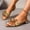 Gold, variant on YTCAMLO Women's Gold Bow Sandals, Fashion Summer Beach Slip On Shiny Flats, Pointed Open Toe Comfortable Vacation Slides Shoes