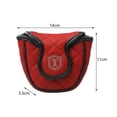 thumbnail image 4 of Cubierta para palos de golf, cubierta para palos de golf, protector de golf, moderna, resistente al desgaste, impermeable, cubierta para palos de golf Rojo, 4 of 8