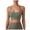 AG, variant on Womens Y Sports Bras Yoga Top with Cups Spaghetti Thin Strap Workout Bra Tops (Grey, M/6)