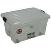 Advantus Rolling Storage Box, Letter/Legal, 15-Gallon Size, Clear ...