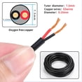 thumbnail image 2 of Cable eléctrico HONENCN calibre 14, 2 conductores, 10 m/32,8 pies, 2 of 6
