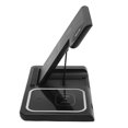 thumbnail image 4 of Wireless Charging Station, Wireless Charger Multiple Protection Folding 3 In 1  For Daily White,Black, 4 of 8
