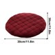 thumbnail image 2 of Round Seat Cushion 30cm Soft Chair Cushions With Non-Slip Washable Corduroy Fabric Seat Cushion With Zip Seat Padding Chair Cushion For Indoor Dining Room, 2 of 5