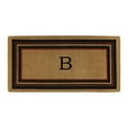 thumbnail image 3 of Calloway Mills Calloway Mills Esquire Monogram Outdoor Doormat, Extra-thick 3' x 6' (Letter W), 3 of 5