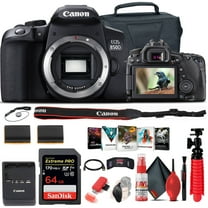 Canon EOS Rebel 850D / T8i DSLR Camera 64GB Memory Card Case More (International Version)