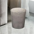 thumbnail image 1 of Papelera de rayas verticales | Contenedor de basura de plástico transparente para el hogar y la oficina | Papelera alta y delgada para el baño, la cocina y el escritorio, 1 of 6