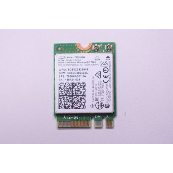 793840-005 Hp Wireless Card 13-4103DX13-4103DX 15-AP012DX m3-u103dx