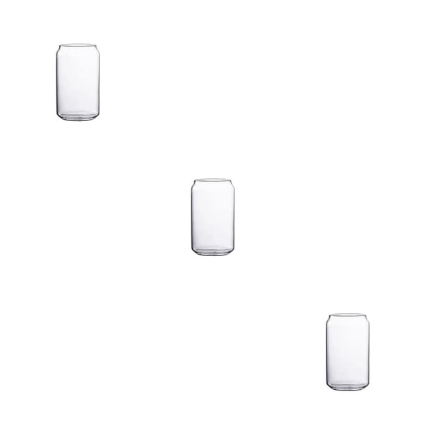 Cateissary Taza de cristal de 400ml para leche, cerveza, té, agua, recipiente para beber, utensilio transparente hecho a mano, taza para Type1