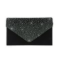 thumbnail image 2 of SkyAuks Tote Bag for Women, Sparkling Envelope Clutch Purses for Women, Black, 2 of 7