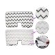 thumbnail image 2 of Mop Pads With Scrub Strips Replacement Pad Refills For Pocket Mop S3500 Series S3501 S3601 S3550 S, 2 of 5