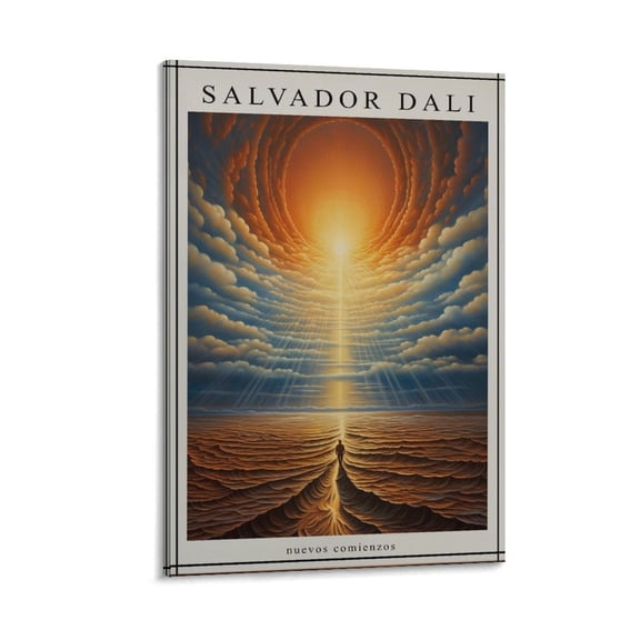 Salvador Dali Posters (16) Art Poster Canvas Painting Decor Wall Print Photo Gifts Home Modern Decorative Posters 16x24inch(40x60cm)