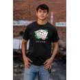 thumbnail image 4 of Poker Hand Awful Losing Gamble Plus Size Crewneck Graphic Tee Shirt Brisco Brands 2X, 4 of 5