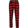 thumbnail image 2 of Bottoms Out  Plaid Flannel Open Bottom Pants (Men), 2 of 4