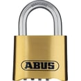 thumbnail image 2 of ABUS 180IB by 50 Solid Brass Resettable 4-Dial Combination Padlock, 2 of 7
