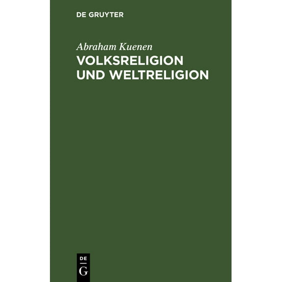 Volksreligion und Weltreligion (Hardcover)