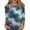 Black, variant on LNZGNM Halloween Shirts for Women 3/4 Length Sleeve Fall Tunic Tops Funny Bat,Ghost,Pumpkin Graphic Loose Casual Basic Blouse,Cyan(XXL)