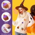 thumbnail image 3 of 28 parches de chenilla para Halloween de WILLBOND, apliques de bricolaje, 3 of 7