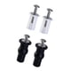 thumbnail image 4 of Tornillos para el asiento del inodoro con tuercas en expansión para la mayoría de las bisagras de montaje superior hardware fácil instalar piezas de, 4 of 8