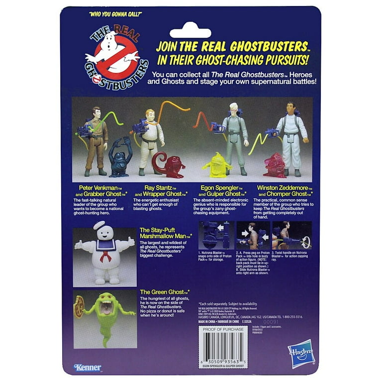 Figurine Ray Stantz – The Real Ghostbusters S.O.S. Fantômes Kenner Classics (neuf)