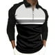thumbnail image 1 of Tops para hombre Camisas Blusas Elegante Casual Camisas de manga larga Camisa con cuello Impreso Cremallera Cuello vuelto Odeerbi ODB-5, 1 of 5