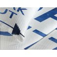 thumbnail image 4 of Ambesonne Fitness Quilted Bedspread Set 3 Pcs, Keep Calm and Work, King Size, Dark Blue White, 4 of 5