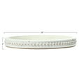 thumbnail image 2 of Creative Co-Op White Round Decorative Wood Tray, 2 of 6